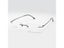 Reven Jate Titanium Memory Rimless Eyeglasses For Women Men With Customed Frame Carousel 6