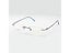 Reven Jate Titanium Memory Rimless Eyeglasses For Women Men With Customed Frame Carousel 7