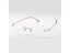 Reven Jate Titanium Memory Rimless Eyeglasses For Women Men With Customed Frame Carousel 8