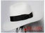 Classic MJ Michael Jackson Smooth Criminal With Name White FEDORA Wool Hat Carousel 6