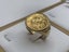 "SWEET GIFT" 1925 South Africa Half Gold Sovereign Ring *THE PERFECT GIFT* Carousel 2