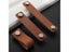 Handmade Leather Pull Handle Minimalist Door Cupboard Drawer Kitchen Cabinet Carousel 4