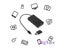 1 Set Micro USB OTG 4 Port Hub For Smartphone Tablet With High Speed Charging Carousel 1
