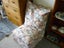 BEDROOM CHAIR WITH LARGE CUSHION. BEAUTIFUL COLOURS. Carousel 1