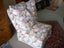 BEDROOM CHAIR WITH LARGE CUSHION. BEAUTIFUL COLOURS. Carousel 3