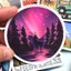 50 PCS Camping Travel Stickers For Wilderness Adventure Outdoor Decal Carousel 6