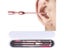 3Pcs/Set Stainless Steel Ear Pick Double-ended Earpick Ear Wax Curette Remover Carousel 3