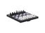 1set Mini International Chess Folding Magnetic Plastic Chessboard Board Game Carousel 4