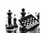 1set Mini International Chess Folding Magnetic Plastic Chessboard Board Game Carousel 5