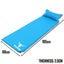 Air Bed Self Inflating Mattress Sleeping Mat Camp Camping Hiking Joinable - Blue Carousel 4