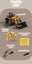 1/18 6Ch Rc Alloy Construction Loader Bulldozer Engineering Vehicle Toy Carousel 11
