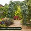 New Garden Frame Trellis Climbing Stakes Supports Kits *Hot SALE Carousel 9