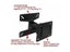 Universal Rotated SPHC TV Wall Mount Swivel TV Bracket Stand For 14 - 27 Inch Carousel 5