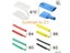 580pcs 530pcs 260pcs 2:1 Wrap Wire Cable Insulated Polyolefin Heat Shrink Tube Carousel 5