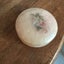 Vintage Italian Hand Carved Alabaster Floral Hinged Jewellery Bowl Carousel 7