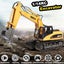 1/14 15Ch Rc Alloy Excavator Construction Engineering Vehicle Digger Toy Gift Carousel 12