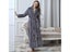 Winter Extra Long Thick Jacquard Coral Fleece Men Women Bath Robe Carousel 1