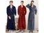 Winter Extra Long Thick Jacquard Coral Fleece Men Women Bath Robe Carousel 5