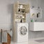 Washing Machine Cabinet Sonoma Oak 64x25.5x190 Cm Engineered Wood Nbbbtb Carousel 3