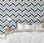 S4sassy Self Adhesive Wallpaper, Stripe Print Wallpaper for Entryway accent wall Carousel 3