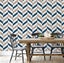 S4sassy Self Adhesive Wallpaper, Stripe Print Wallpaper for Entryway accent wall Carousel 4