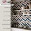 S4sassy Self Adhesive Wallpaper, Stripe Print Wallpaper for Entryway accent wall Carousel 5