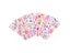 50PCs Cartoon Band Aid Hemostasis Adhesive Bandages Waterproof Breathable First Carousel 3