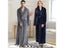Men Extra Long Plus Size Warm Flannel Bathrobe Winter Women Jacquard Dressing Carousel 5