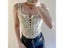 Lolita Corset Evening Party Retro Bustier Women's Lingerie Slimming Bandage Carousel 8
