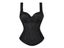 Women Corset With Straps Black Overbust Corsets Vest Plus Size Steampunk Carousel 3
