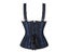 Women Corset With Straps Black Overbust Corsets Vest Plus Size Steampunk Carousel 6