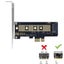 PCIE to M2 Adapter PCI Express 3.0 x1 to NVME SSD M2 PCIE Raiser 2230 2260 2280 Carousel 1