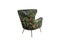 Green Patchwork Accent Chair 2393-2, 103C Carousel 4