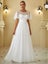 Jen flutter sleeve tulle wedding dress in Ivory s10 Carousel 4