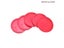 5 PCS Hot New High Quality Red Plastic Mini Air Hockey Table Puck Durable Carousel 1