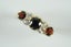 Vintage London 9ct Garnet Ring Carousel 2