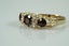 Vintage London 9ct Garnet Ring Carousel 4