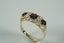 Vintage London 9ct Garnet Ring Carousel 5