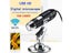 Adjustable 1600X 2MP 8LED Digital Microscope Handheld Portable USB Magnifier Carousel 3