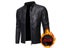 Faux PU Leather Coat Jacket Carousel 1