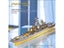 3D Assembled Pyotr Velikiy Bismarck Nagato Kongou Glass Model Puzzle Toys Carousel 5