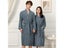 100 Cotton Couples Long Thick Absorbent Bathrobes For Men Women Carousel 3