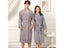 100 Cotton Couples Long Thick Absorbent Bathrobes For Men Women Carousel 4