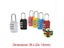 Nice 3 Digit Dial Combination Code Number Lock Padlock For Luggage Zipper Bag Carousel 4