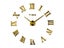 New Home Decoration Wall Clock Quartz Metal Mirror Wall Clocks Fashion Carousel 5