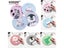 1pcs Round Mousepad Cartoon Animal Pattern Office Home Mat Carousel 3