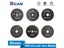 XCAN 1pc 85mm Nitride Coating HSS Circular Saw Blade Wood/Metal Cutter Wood Carousel 3