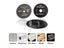 XCAN 1pc 85mm Nitride Coating HSS Circular Saw Blade Wood/Metal Cutter Wood Carousel 4