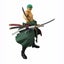 Anime One Piece Luffy Roronoa Zoro Portgas·D· Ace PVC Action Figure Toys Dolls Carousel 4