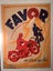 must see $ 1 reserve Massive Vintage FAVOR Motorcycles Bullseye Poster Carousel 2